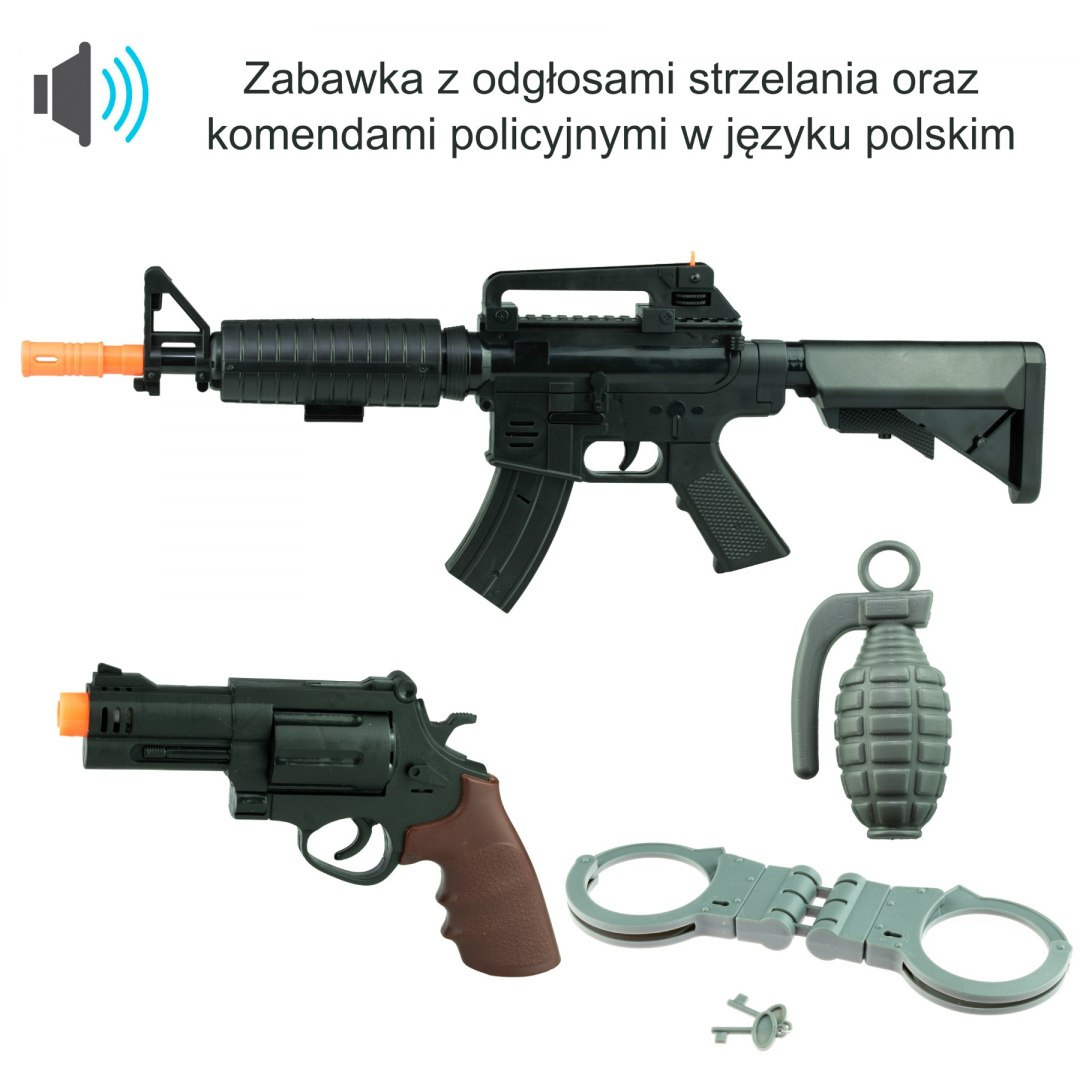 Karabin policyjny z polskim modułem głosowym