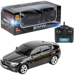 Samochód Zdalnie Sterowany BMW X6 - Czarny - Skala 1:24
