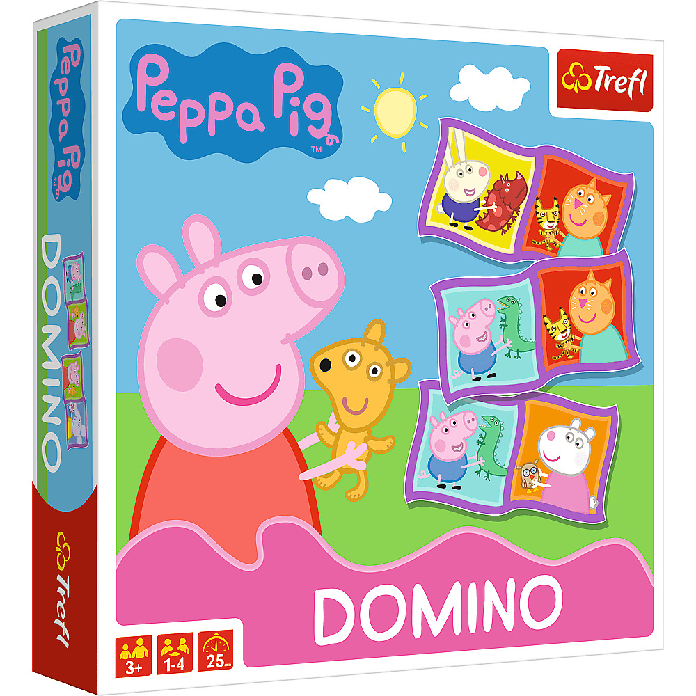 Domino Świnka Peppa – gra logiczna