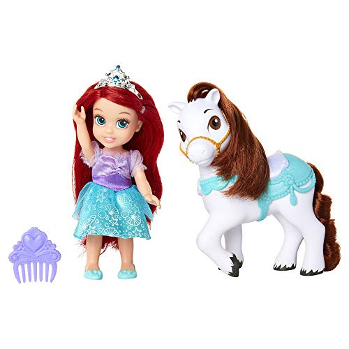 Lalka-księżniczka Ariel z kucykiem Pony
