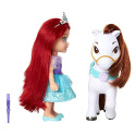 Lalka-księżniczka Ariel z kucykiem Pony