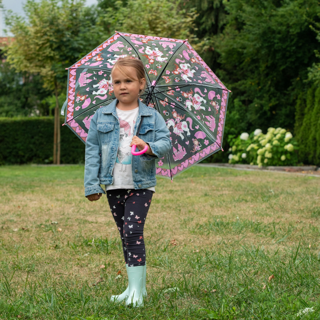 Parasolka dla dziecka ze wzorem księżniczki