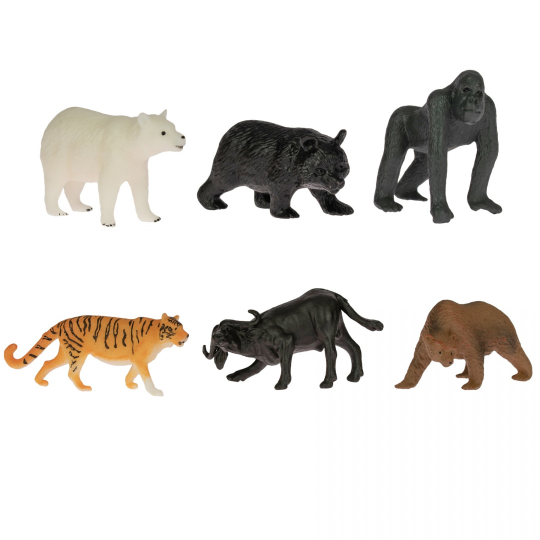 Dzikie zwierzęta – zestaw figurek