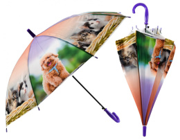 Parasolka dla dziecka – wzór Pies i Kot