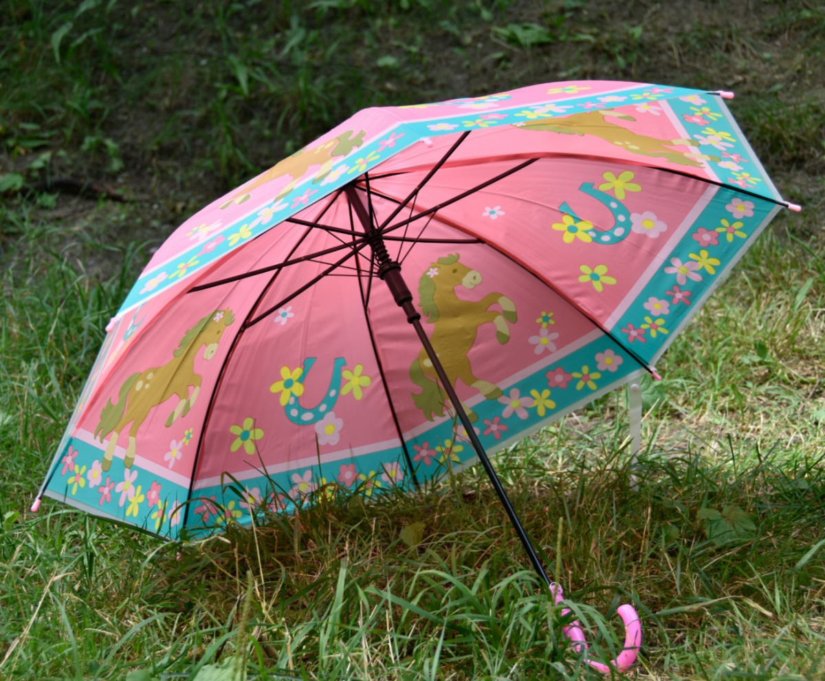 Automatyczna parasolka z konikiem